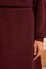 Picture of BURGUNDY DANCING SKIRT IN MIXED WOOL VERA
